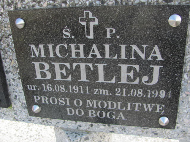 Karol Betlej Jasło Gmina - Grobonet - Wyszukiwarka osób pochowanych