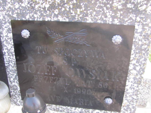 Anna Owsiak Jasło Gmina - Grobonet - Wyszukiwarka osób pochowanych