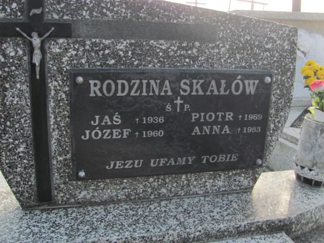 Jan Skała Jasło Gmina - Grobonet - Wyszukiwarka osób pochowanych