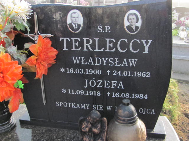 Józefa Terlecka 1918 Jasło Gmina - Grobonet - Wyszukiwarka osób pochowanych