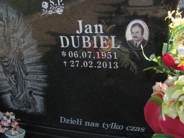 Jan Dubiel 1951 Jasło Gmina - Grobonet - Wyszukiwarka osób pochowanych