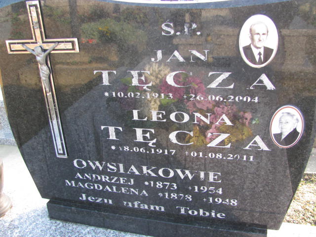 Andrzej Owsiak 1872 Jasło Gmina - Grobonet - Wyszukiwarka osób pochowanych