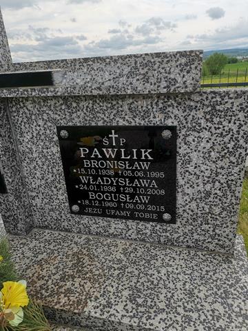Bogusław PAWLIK 1960 Jasło Gmina - Grobonet - Wyszukiwarka osób pochowanych
