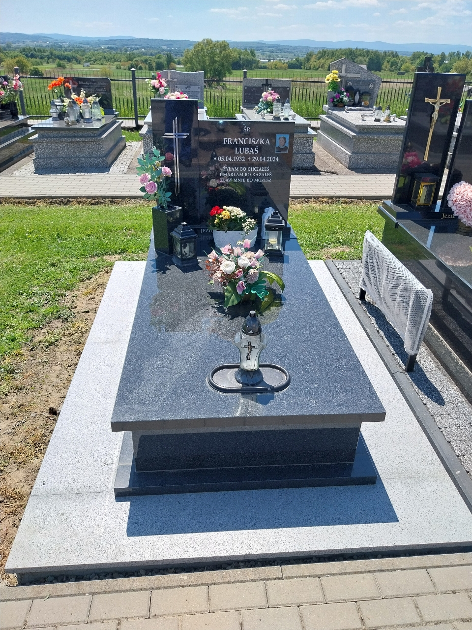 Grób Franciszka Lubaś