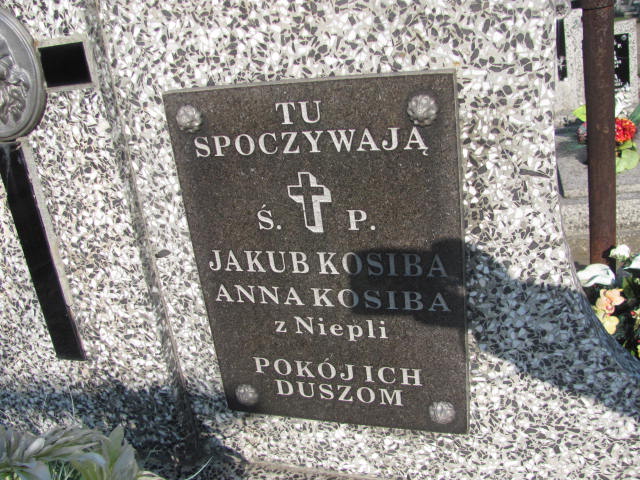 Jakub Kosiba Jasło Gmina - Grobonet - Wyszukiwarka osób pochowanych
