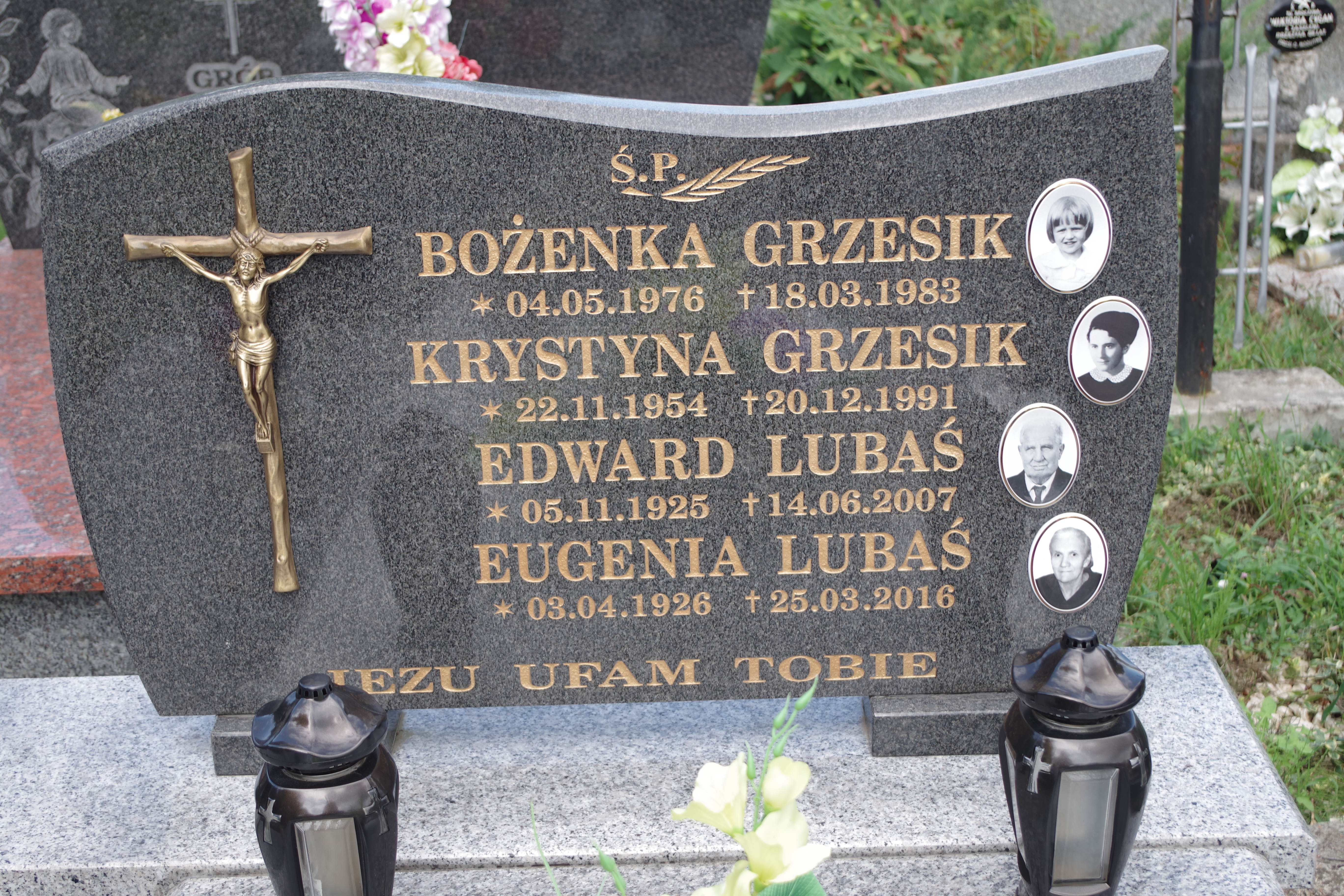Grób Edward Lubaś