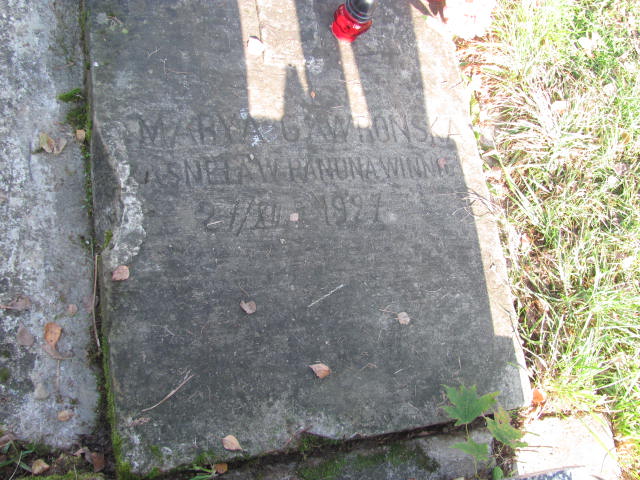 Maria Gawrońska Jasło Gmina - Grobonet - Wyszukiwarka osób pochowanych