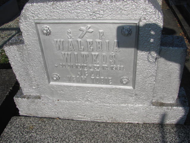 Waleria Witkoś 1912 Jasło Gmina - Grobonet - Wyszukiwarka osób pochowanych