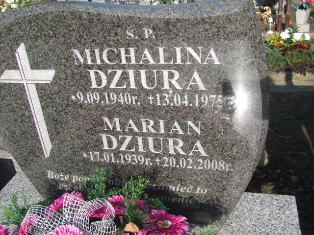 Marian Dziura 1939 Jasło Gmina - Grobonet - Wyszukiwarka osób pochowanych