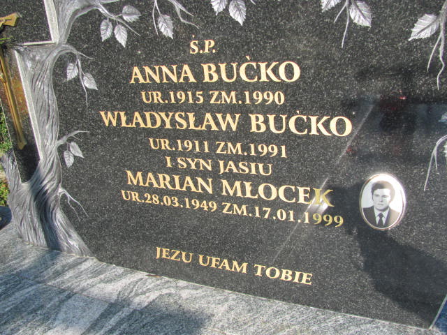 Marian Młocek 1949 Jasło Gmina - Grobonet - Wyszukiwarka osób pochowanych