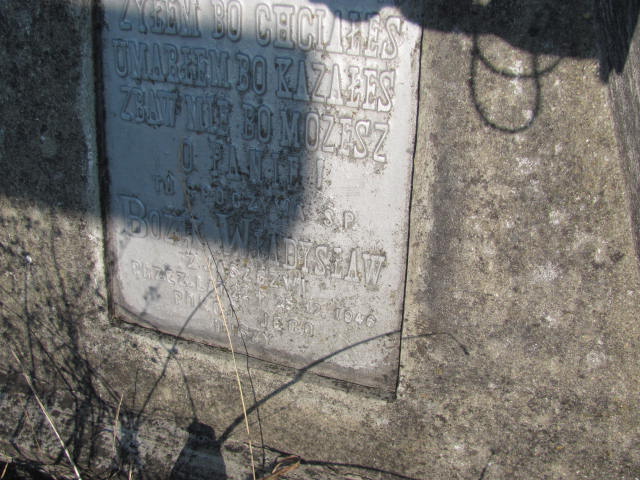 Władysław Bożek Jasło Gmina - Grobonet - Wyszukiwarka osób pochowanych