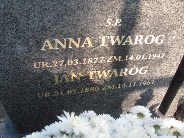 Stanisław Twaróg 1903 Jasło Gmina - Grobonet - Wyszukiwarka osób pochowanych