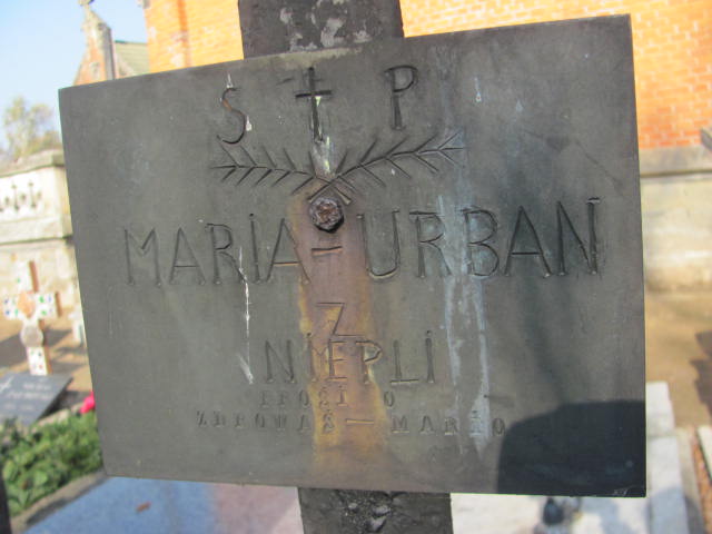 Maria Urban Jasło Gmina - Grobonet - Wyszukiwarka osób pochowanych