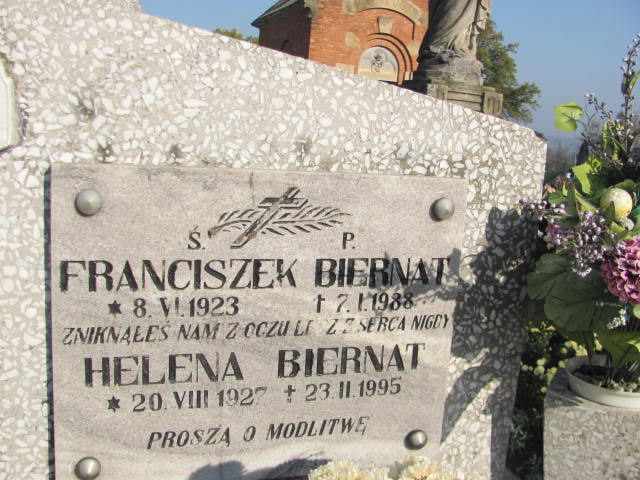 Franciszek Biernat 1923 Jasło Gmina - Grobonet - Wyszukiwarka osób pochowanych