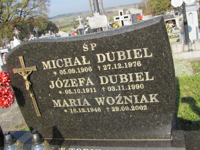 Michał Dubiel 1906 Jasło Gmina - Grobonet - Wyszukiwarka osób pochowanych