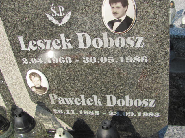 Leszek Dobosz 1963 Jasło Gmina - Grobonet - Wyszukiwarka osób pochowanych