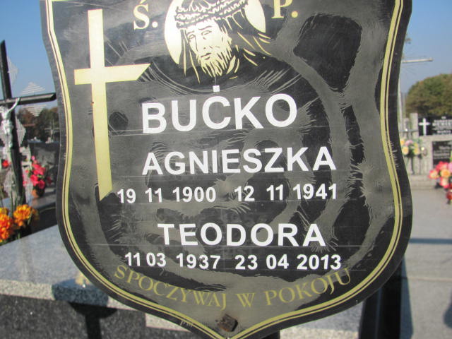 Agnieszka Bućko 1900 Jasło Gmina - Grobonet - Wyszukiwarka osób pochowanych