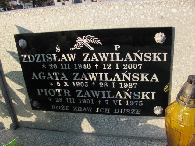 Zdzisław Zawilański 1940 Jasło Gmina - Grobonet - Wyszukiwarka osób pochowanych