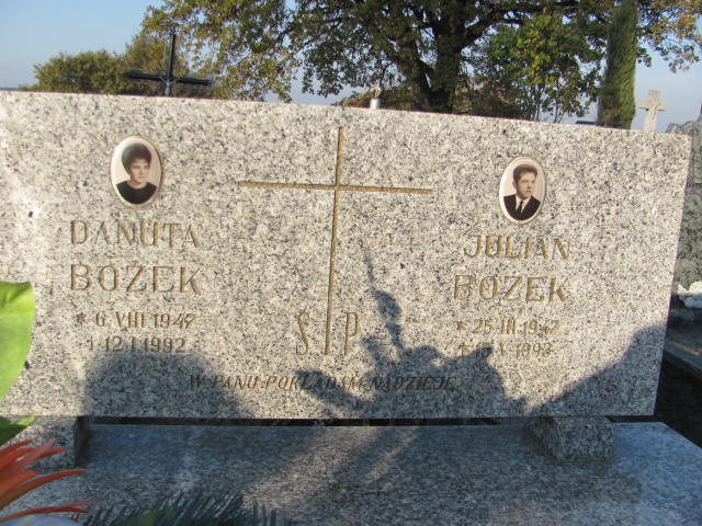 Danuta Bożek 1947 Jasło Gmina - Grobonet - Wyszukiwarka osób pochowanych