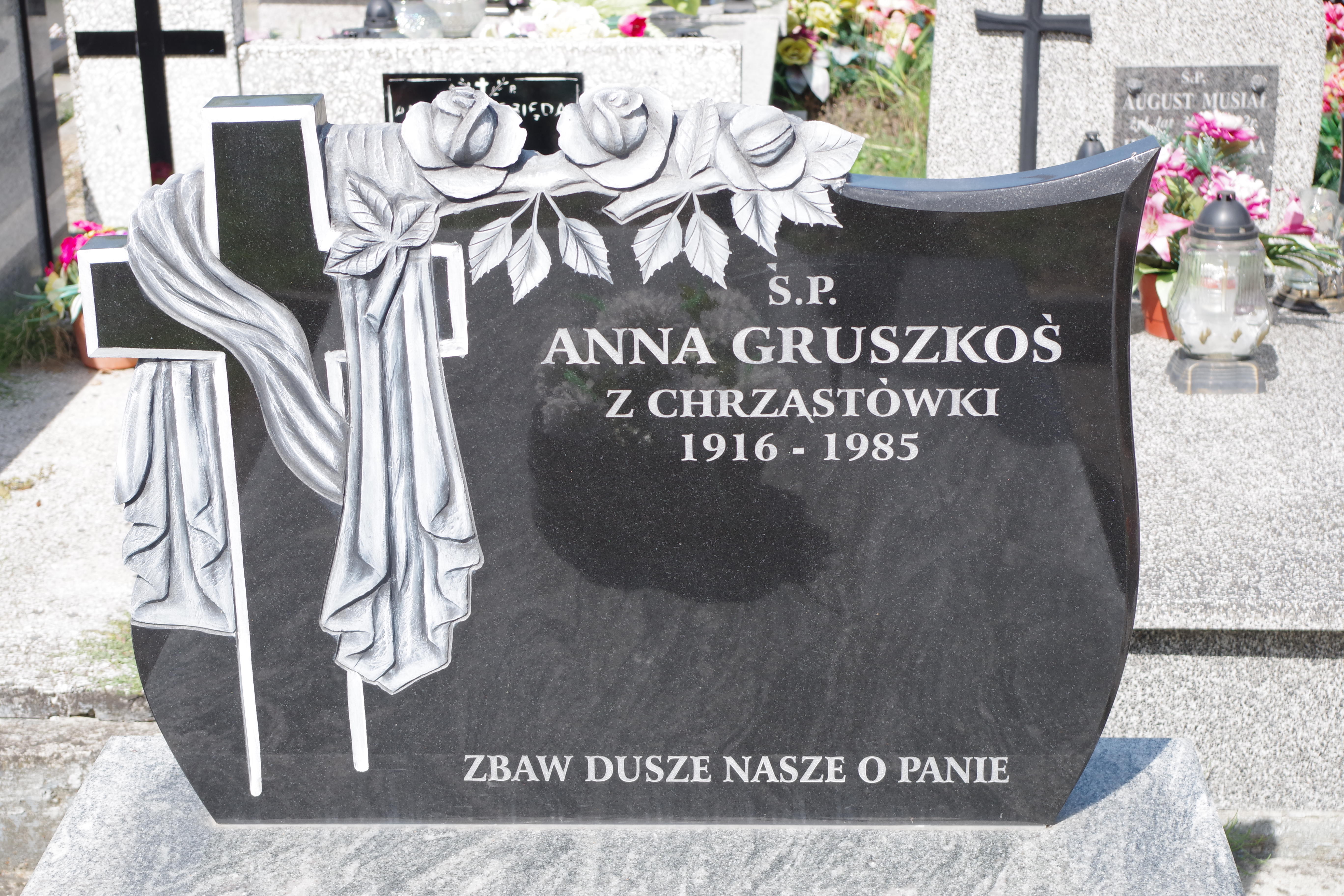 Grób Anna Gruszkoś