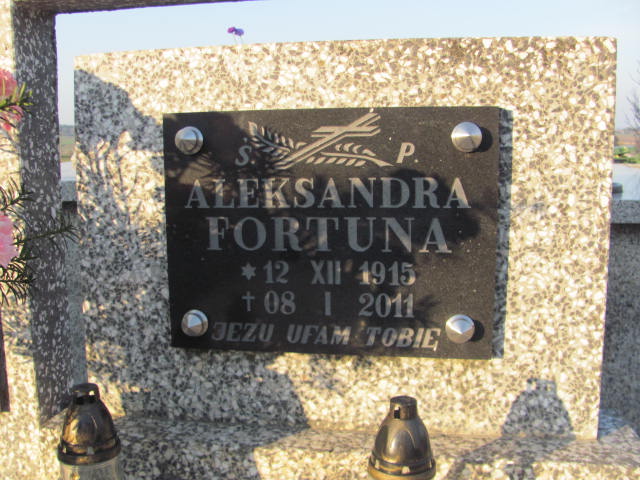 Aleksandra Fortuna 1915 Jasło Gmina - Grobonet - Wyszukiwarka osób pochowanych