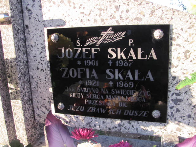 Józef Skała 1900 Jasło Gmina - Grobonet - Wyszukiwarka osób pochowanych