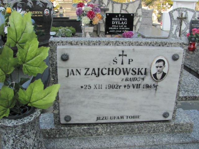 Jan Zajchowski 1902 Jasło Gmina - Grobonet - Wyszukiwarka osób pochowanych