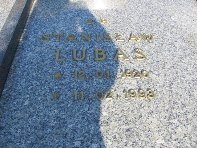 Stanisław Lubaś 1920 Jasło Gmina - Grobonet - Wyszukiwarka osób pochowanych