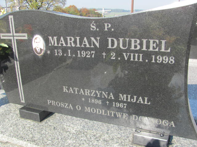 Katarzyna Mijał 1895 Jasło Gmina - Grobonet - Wyszukiwarka osób pochowanych