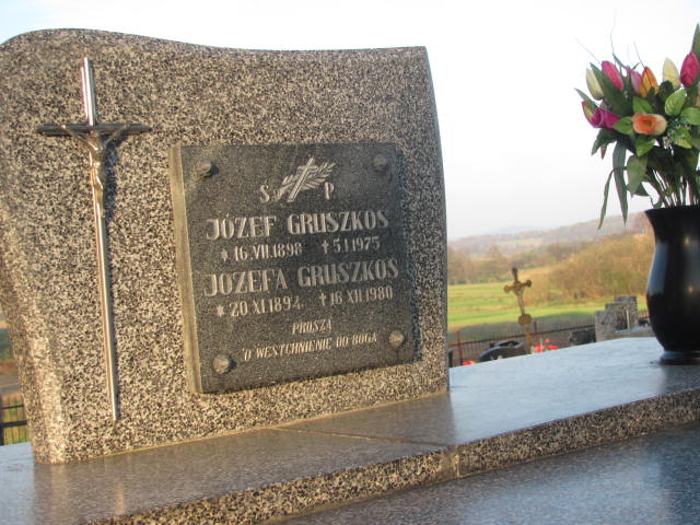Józef Gruszkos 1898 Jasło Gmina - Grobonet - Wyszukiwarka osób pochowanych