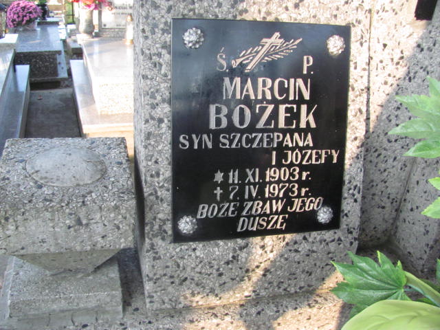 Helena Bożek 1903 Jasło Gmina - Grobonet - Wyszukiwarka osób pochowanych