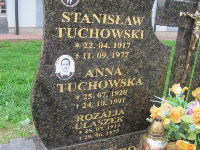 Anna Tuchowska 1920 Jasło Gmina - Grobonet - Wyszukiwarka osób pochowanych
