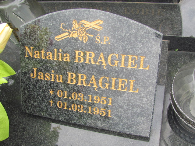 Natalia Brągiel 1951 Jasło Gmina - Grobonet - Wyszukiwarka osób pochowanych