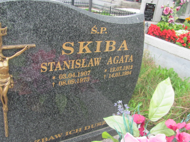 Stanisław Skiba 1907 Jasło Gmina - Grobonet - Wyszukiwarka osób pochowanych