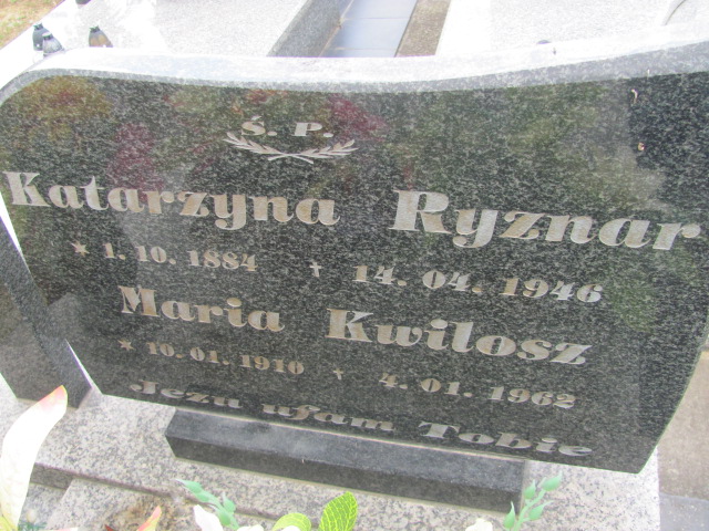 Maria Kwilosz 1910 Jasło Gmina - Grobonet - Wyszukiwarka osób pochowanych