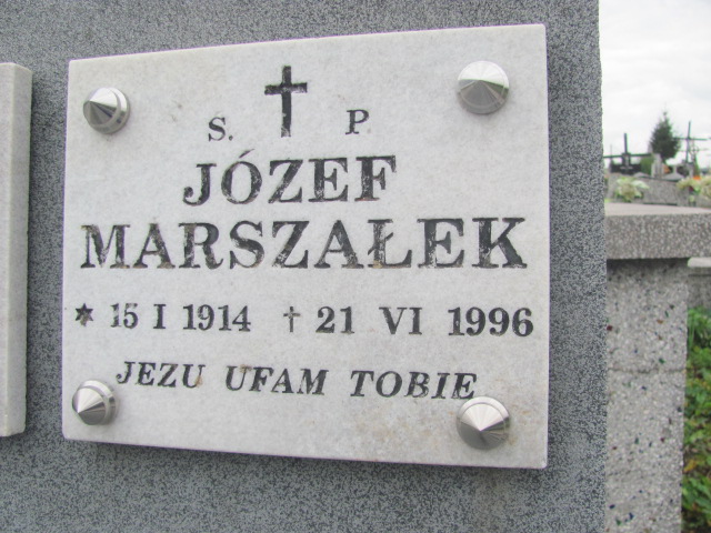 Zbigniew Marszałek 1940 Jasło Gmina - Grobonet - Wyszukiwarka osób pochowanych