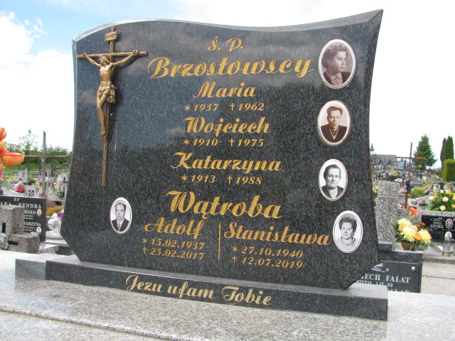 Wojciech Brzostowski 1909 Jasło Gmina - Grobonet - Wyszukiwarka osób pochowanych