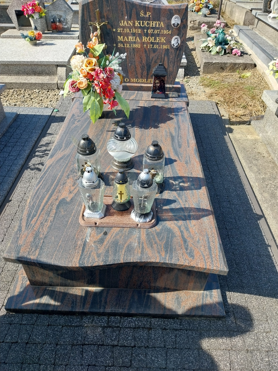 Grób Marek Rolek