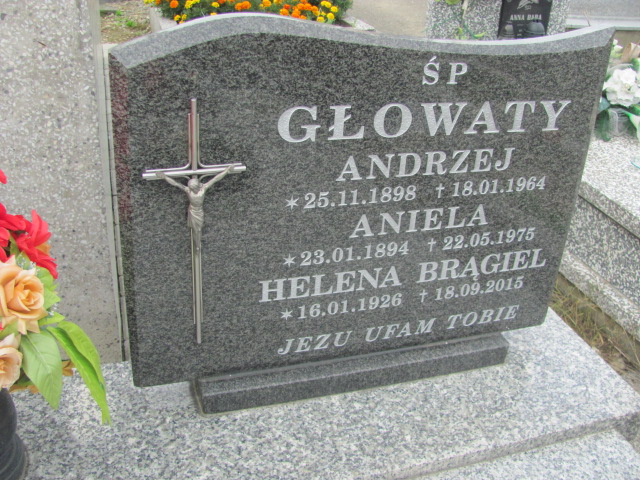 Andrzej Głowaty 1898 Jasło Gmina - Grobonet - Wyszukiwarka osób pochowanych