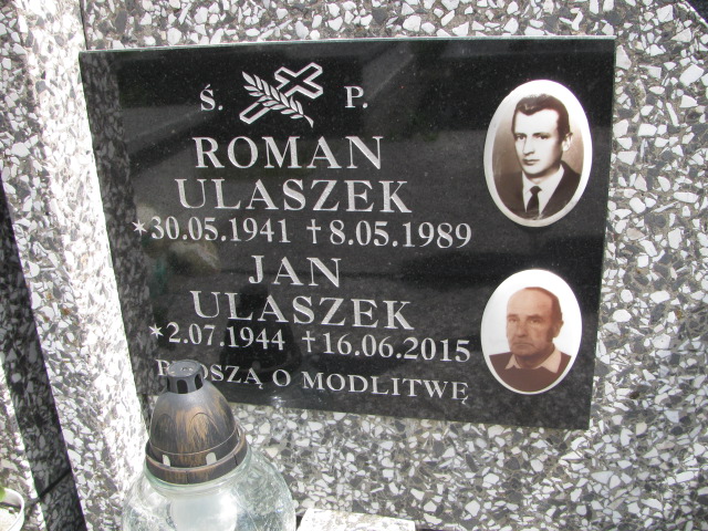 Roman Ulaszek 1941 Jasło Gmina - Grobonet - Wyszukiwarka osób pochowanych