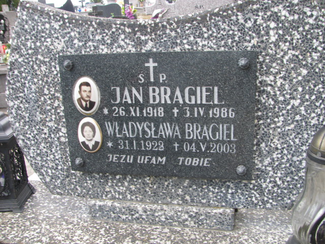 Jan Brągiel 1918 Jasło Gmina - Grobonet - Wyszukiwarka osób pochowanych