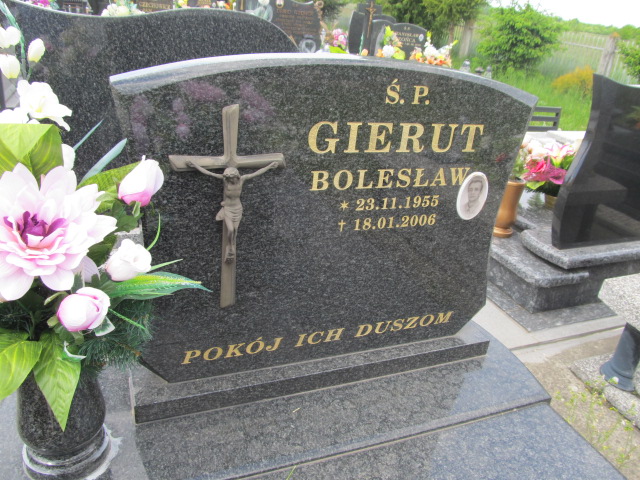 Bolesław Gierut 1955 Jasło Gmina - Grobonet - Wyszukiwarka osób pochowanych