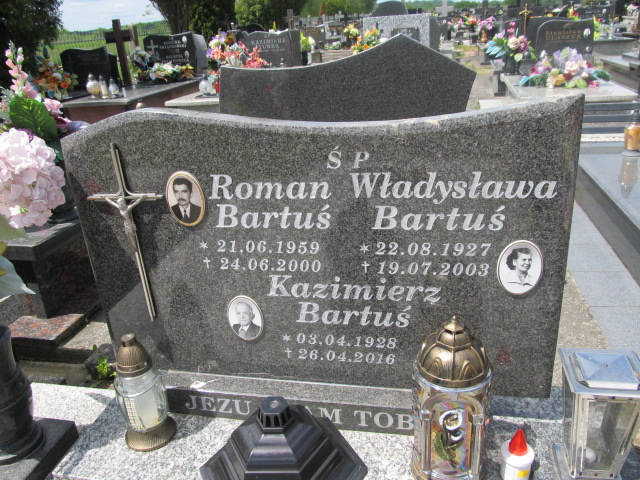 Kazimierz Bartuś 1928 Jasło Gmina - Grobonet - Wyszukiwarka osób pochowanych