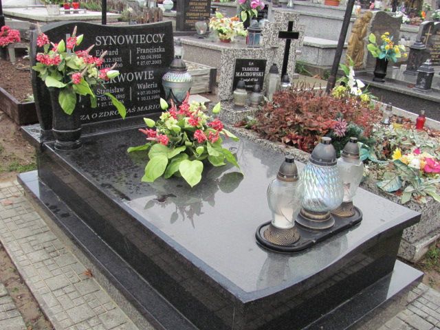Grób Edward Synowiecka 