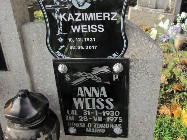 Kazimierz Weiss 1931 Jasło Gmina - Grobonet - Wyszukiwarka osób pochowanych