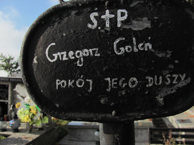 Grzegorz Goleń Jasło Gmina - Grobonet - Wyszukiwarka osób pochowanych