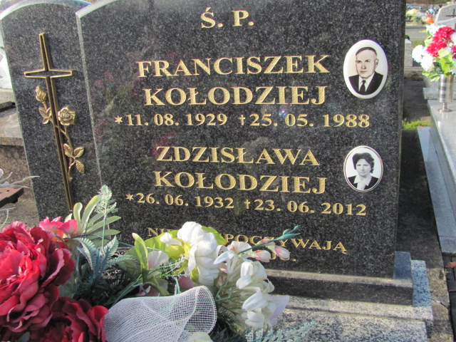 Zdzisława Kołodziej 1932 Jasło Gmina - Grobonet - Wyszukiwarka osób pochowanych