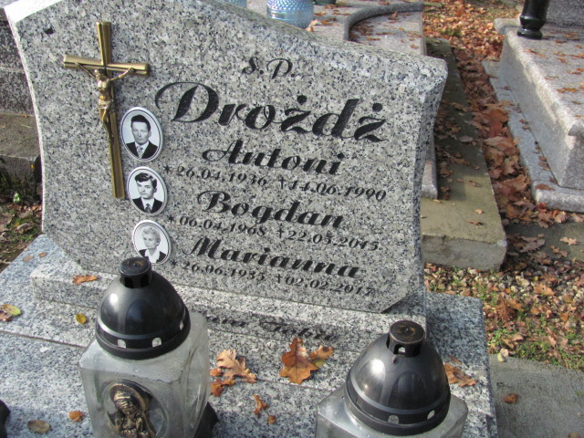 Bogdan Drożdż 1968 Jasło Gmina - Grobonet - Wyszukiwarka osób pochowanych